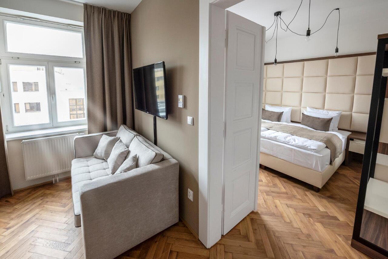 Letna Garden Suites Praga Exterior foto